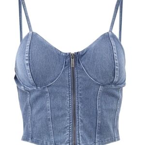 No Boundaries Blue Striped Top